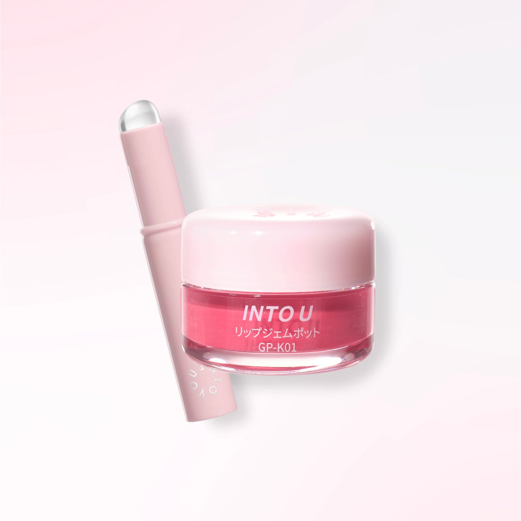 リップグロス MinMin Input lip no.2 INTO YOU Bestsellers - Innovative Lip Mud, Enjoy Ultimate