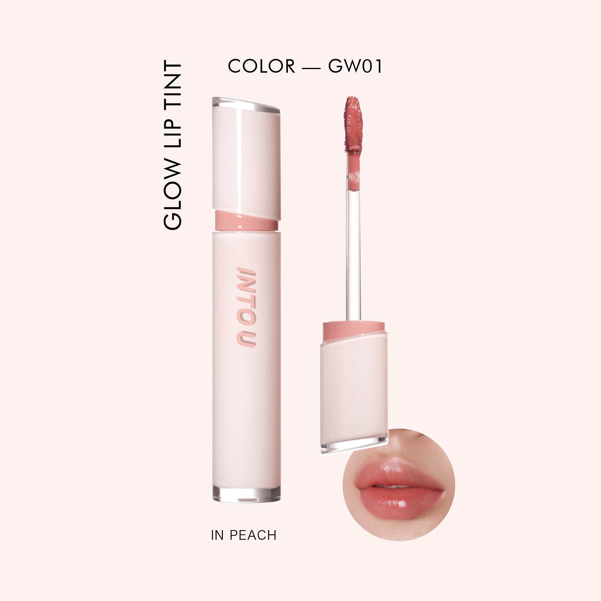 グローリップティント & ベルベットリップマット – INTO U